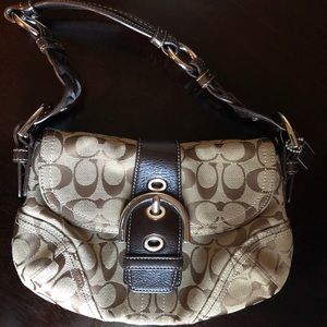 Authentic Coach Signature C Hobo Bag/Purse